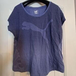 Puma Blue Purple T-Shirt XL